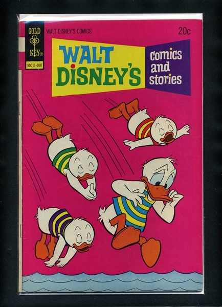 Walt Disney's Comics and Stories #395 VG/F 1973 Gold Key Carl Barks Comic Book